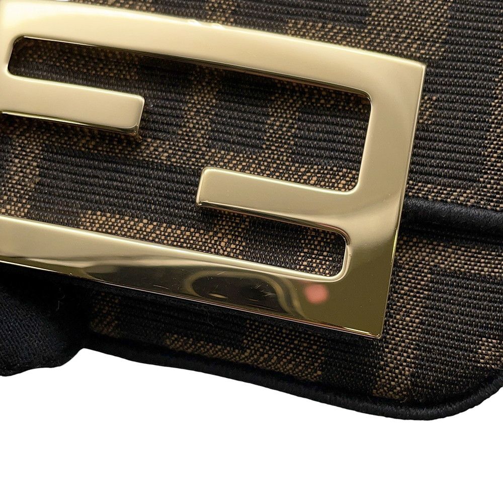 Fendi Charm Nano Baguette Canvas 2-Way Shoulder — view 8