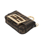 Fendi Charm Nano Baguette Canvas 2-Way Shoulder — view 2