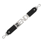 Fendi Shoulder Strap Leather for Handbag Black