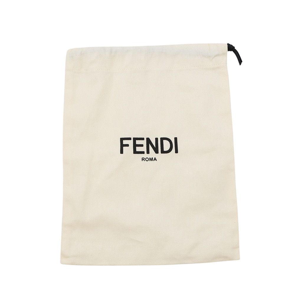 Fendi Shoulder Strap Leather for Handbag Black — view 9