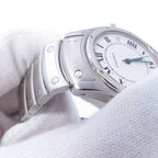 Cartier Santos Ronde LM Watch White Dial — view 7