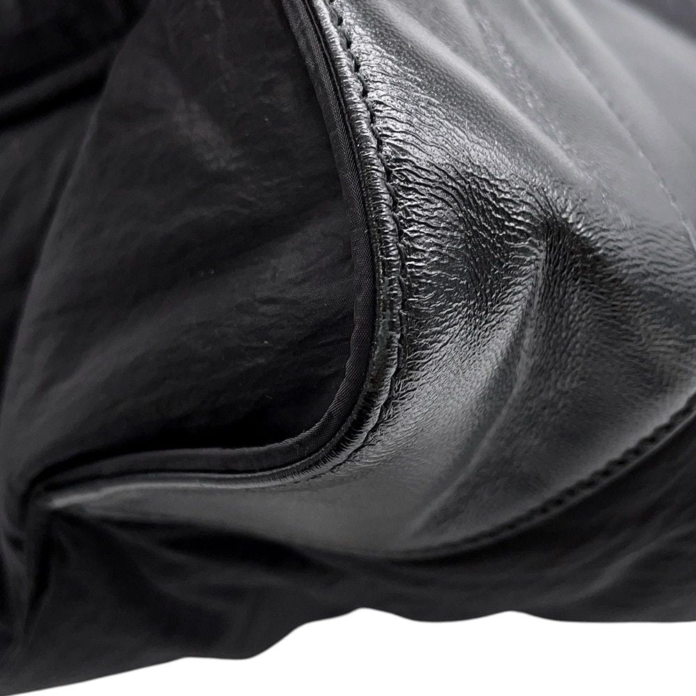 Saint Laurent Paris Tote Sac Joule Nylon Duffle Black — view 8