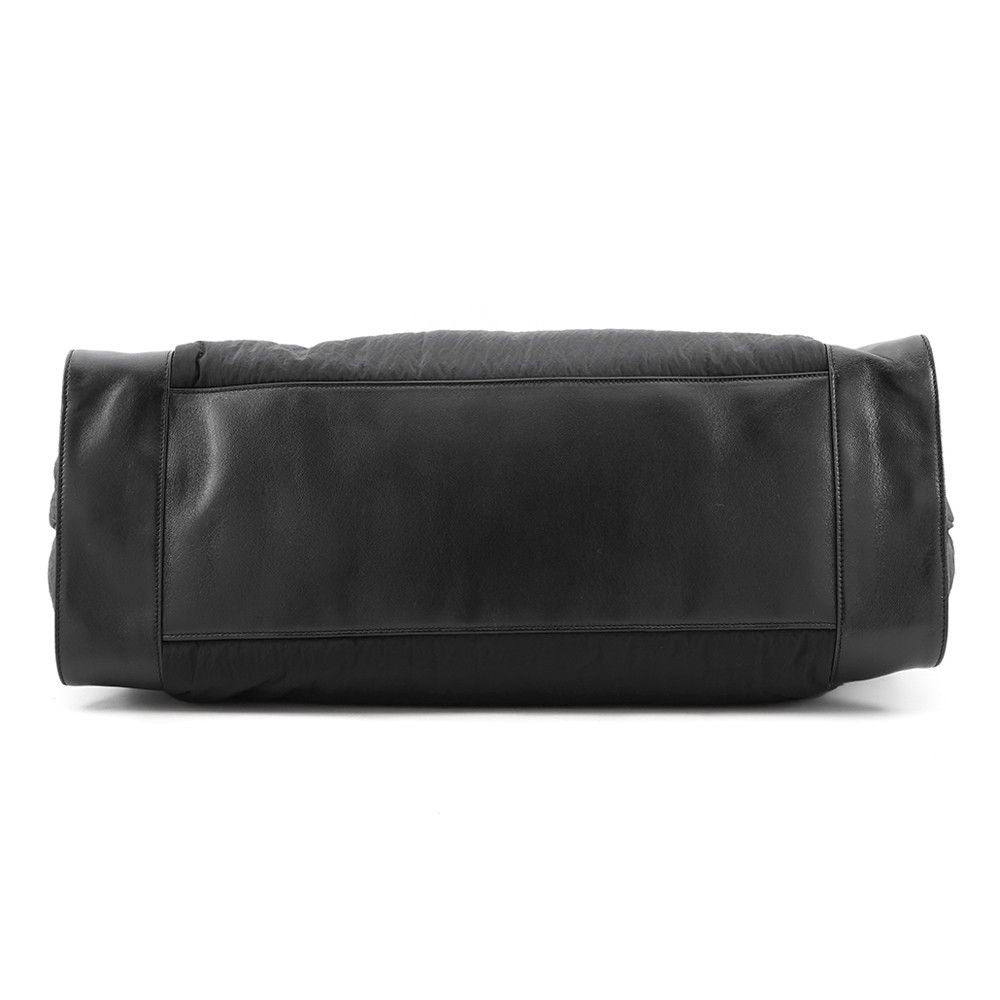 Saint Laurent Paris Tote Sac Joule Nylon Duffle Black — view 3