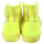 Louis Vuitton Tattoo Line Sneakers Mesh Monogram High Cut Yellow — view 3