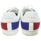 Louis Vuitton Luxembourg Line Low Cut Sneaker Leather Sneakers White — view 3