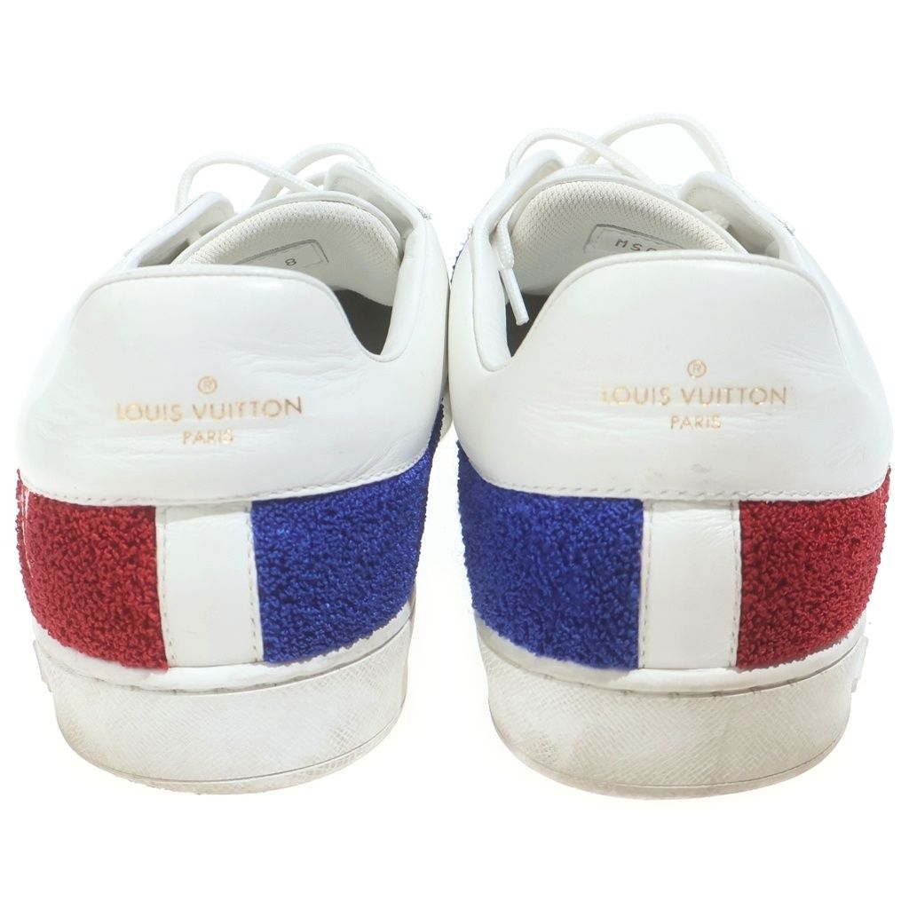 Louis Vuitton Luxembourg Line Low Cut Sneaker Leather Sneakers White — view 3