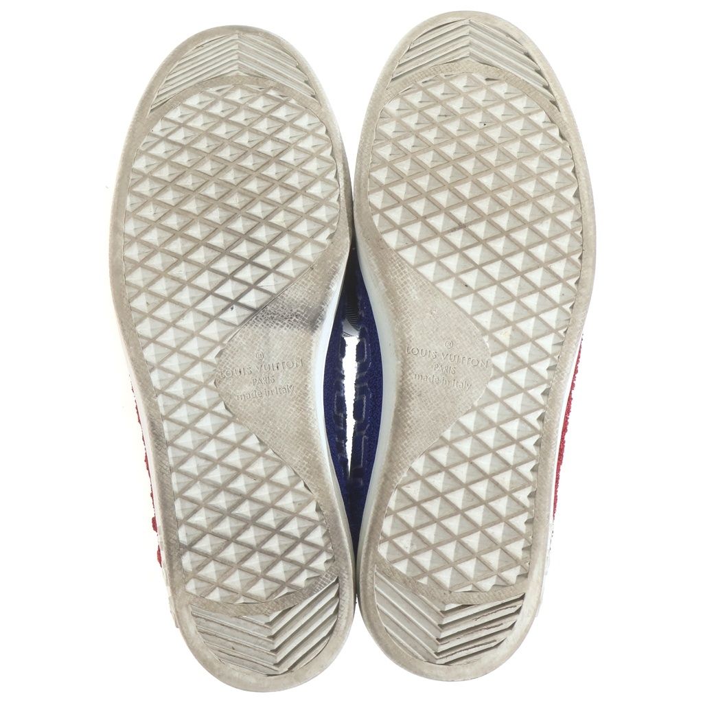 Louis Vuitton Luxembourg Line Low Cut Sneaker Leather Sneakers White — view 5