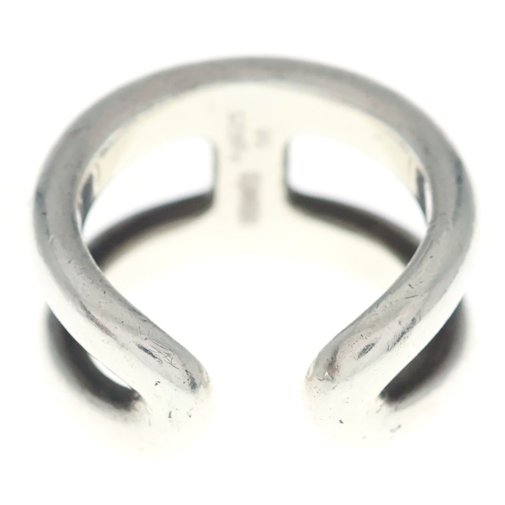 Hermes Osmose GM 925 Sterling Silver Ring — view 2