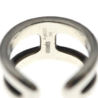 Hermes Osmose GM 925 Sterling Silver Ring — view 6