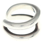 Hermes Osmose GM 925 Sterling Silver Ring — view 3