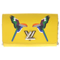 Louis Vuitton Twist MM Epi Arrival Chain Shoulder Bag Yellow