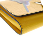 Louis Vuitton Twist MM Epi Arrival Chain Shoulder Bag Yellow — view 5