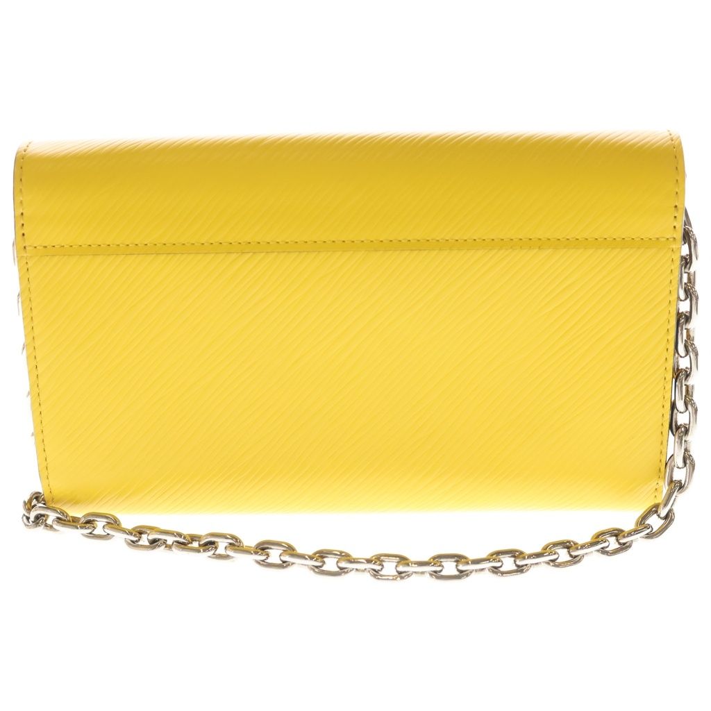 Louis Vuitton Twist MM Epi Arrival Chain Shoulder Bag Yellow — view 2