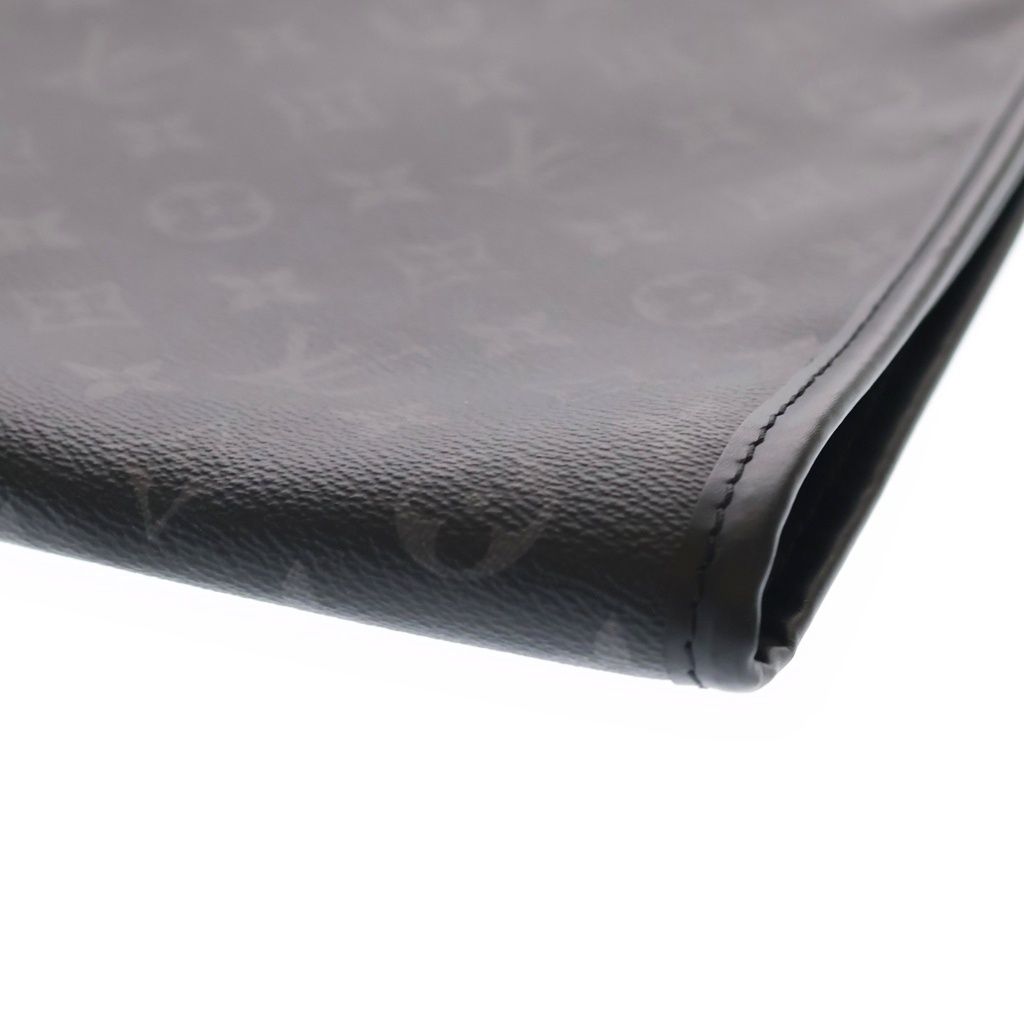 Louis Vuitton Monogram Eclipse Porto Avi Garment Bag Black Leather — view 5
