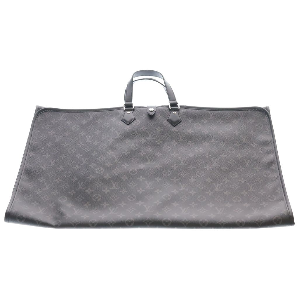 Louis Vuitton Monogram Eclipse Porto Avi Garment Bag Black Leather