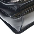 Saint Laurent Paris Niki Cassandra Logo Leather Chain Shoulder Bag Gold Black — view 5
