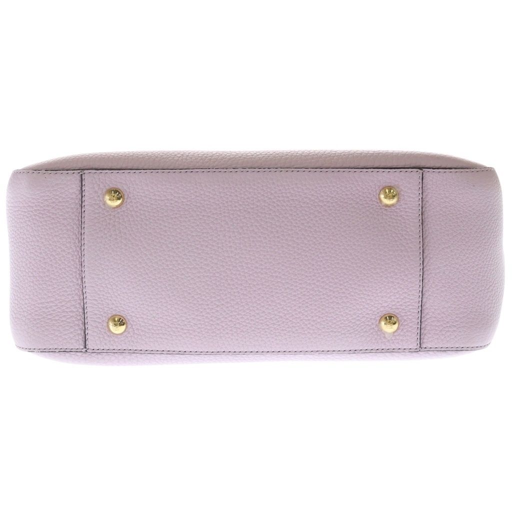 Fendi Selleria FF Tote Small Leather 2-Way Shoulder Bag Pink — view 4