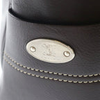 Celine Boogie Bag Handbag Brown Leather Silver — view 6