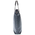 Louis Vuitton Damier Cobalt Cover Joule Tote Shoulder Bag Navy Leather Silver — view 3