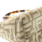Fendi Zucca by the Way Shoulder Bag 2-Way Gold Beige — view 5