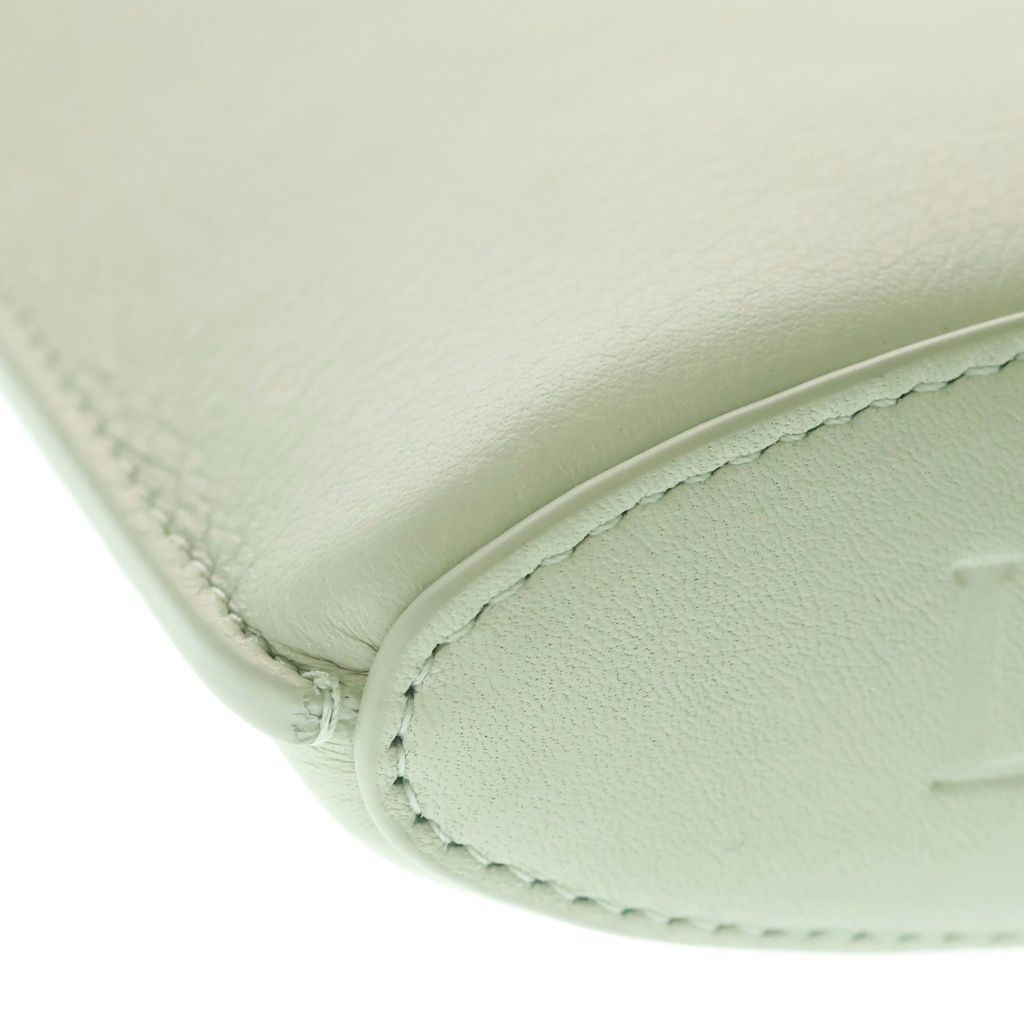 Loewe Dice Pocket Shoulder Bag Pochette Pouch 2-Way Classic Calf Leather Gold — view 5