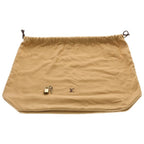 Louis Vuitton Monogram Deauville Leather Handbag Brown — view 8