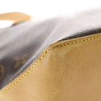 Louis Vuitton Monogram Cabas Piano Tote Brown Leather Gold — view 5