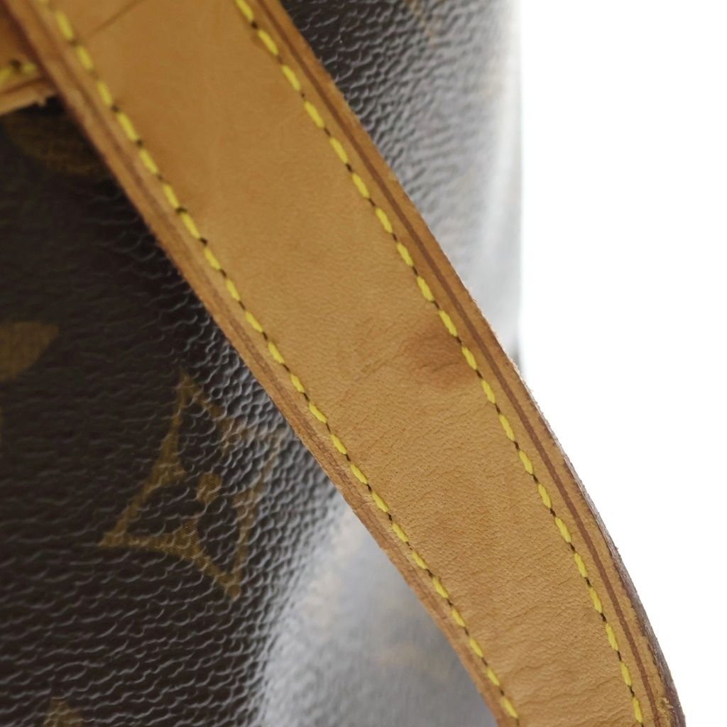 Louis Vuitton Monogram Cabas Piano Tote Brown Leather Gold — view 8