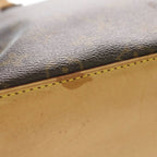 Louis Vuitton Monogram Cabas Piano Tote Brown Leather Gold — view 6
