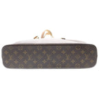 Louis Vuitton Monogram Tote Brown Leather Gold — view 4
