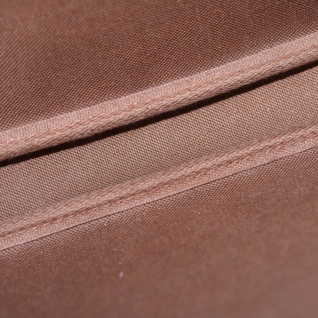 Louis Vuitton Monogram Accessoire Handbag Brown Leather Gold — view 8