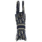 Dior Oblique Mini Phone Mini Shoulder Bag Navy Canvas Gold — view 3