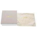 Dior Lady Lotus Wallet Patent Cannage Trifold Compact Green — view 7
