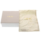 Dior Reversible Belt White Black Leather Gold — view 6