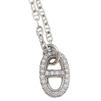 Hermes Farandole Diamond 750 18k White Gold Pendant — view 3