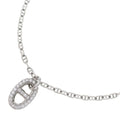 Hermes Farandole Diamond 750 18k White Gold Pendant