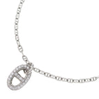 Hermes Farandole Diamond 750 18k White Gold Pendant