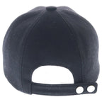 Hermes Cashmere Logo Cap Baseball Cap Black — view 2