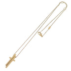 Gucci Separate Cross Necklace 18k Yellow Gold — view 2