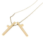 Gucci Separate Cross Necklace 18k Yellow Gold — view 5
