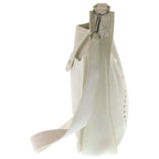 Hermes Evelyne 2 PM Taurillon Clemence Silver Shoulder Bag White — view 3