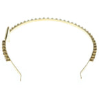 Prada Triangle Logo Headband Gold — view 2