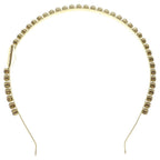 Prada Triangle Logo Headband Gold — view 6