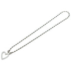 Gucci Heart Ball Chain Pendant Silver — view 2
