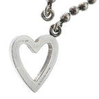 Gucci Heart Ball Chain Pendant Silver — view 6