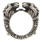 Gucci Tiger Head Ring Silver — view 6