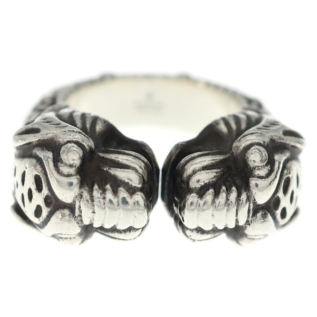 Gucci Tiger Head Ring Silver — view 4