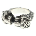 Gucci Tiger Head Ring Silver