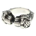 Gucci Tiger Head Ring Silver
