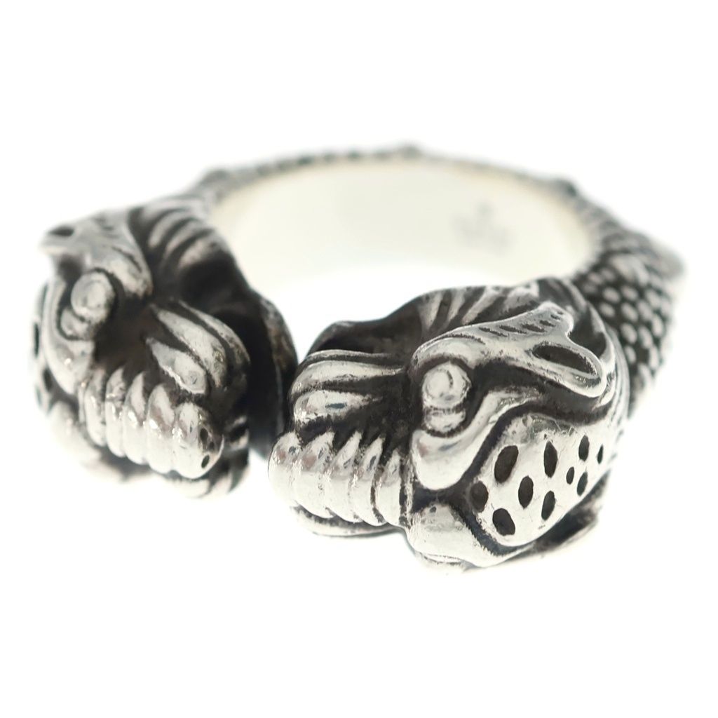 Gucci Tiger Head Ring Silver